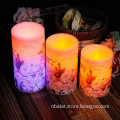 LED Candle 7.5cm Diameter Color Change Candle Light